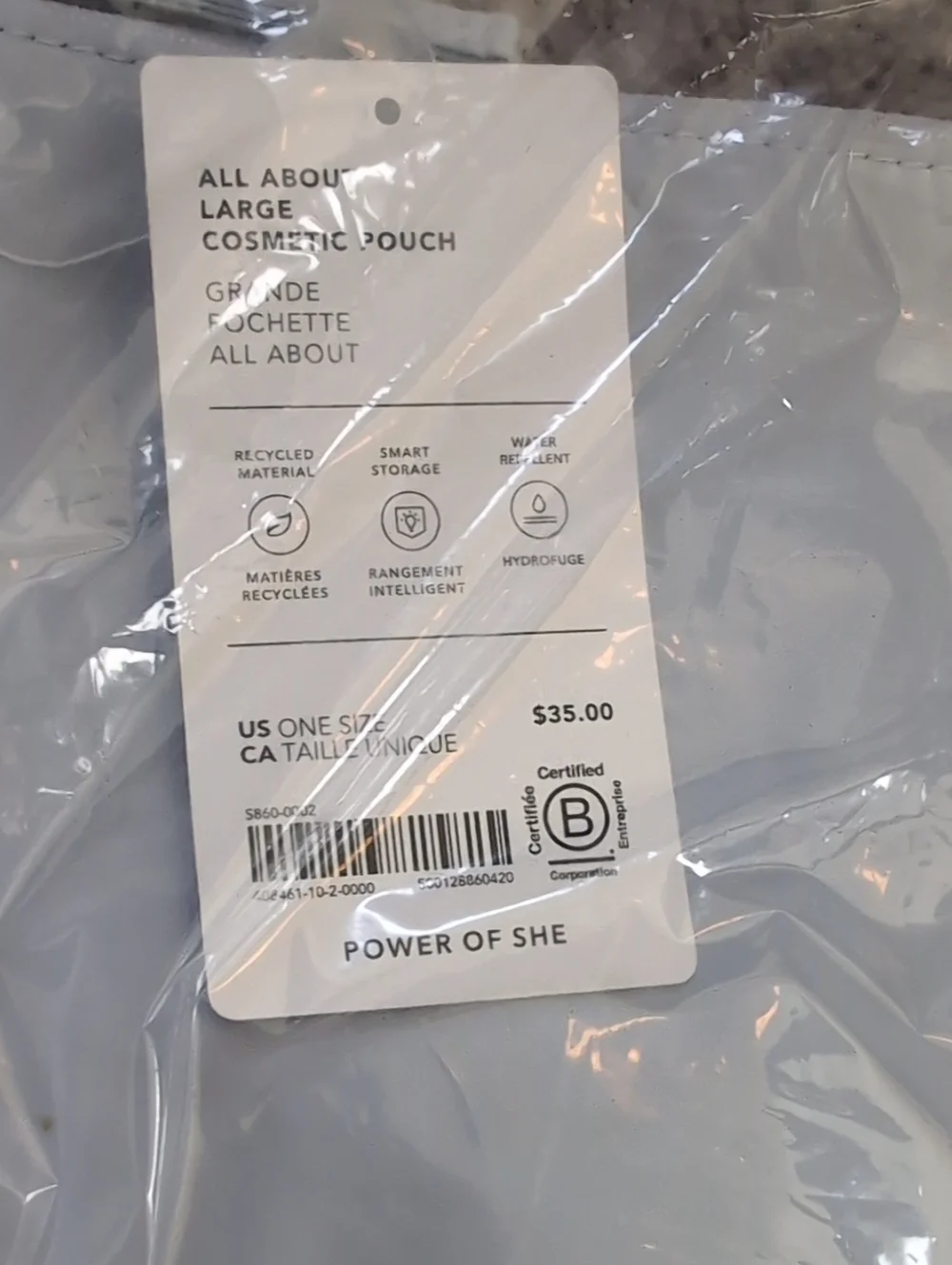 Athleta two pouches